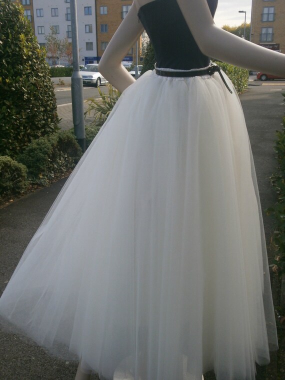 black net skirt dress