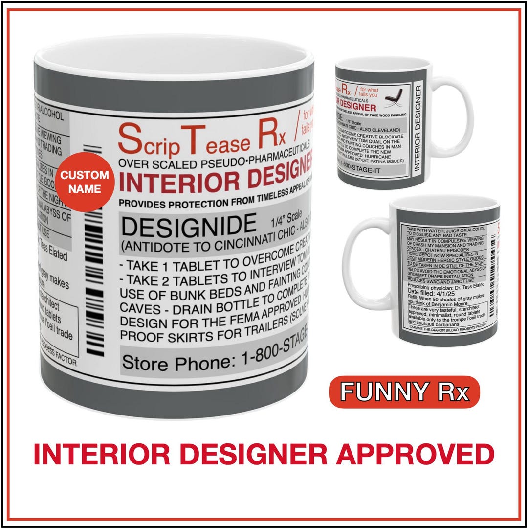INTERIOR DESIGNER Giftsfor Interior Designers Gift Interior Decorator ...