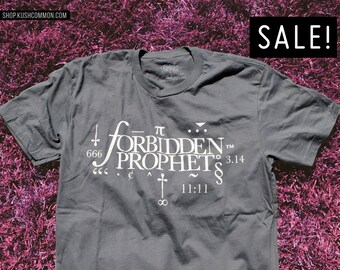 Forbidden Prophet Symbol Numerology Logo x Marijuana Models' Unisex T-Shirt