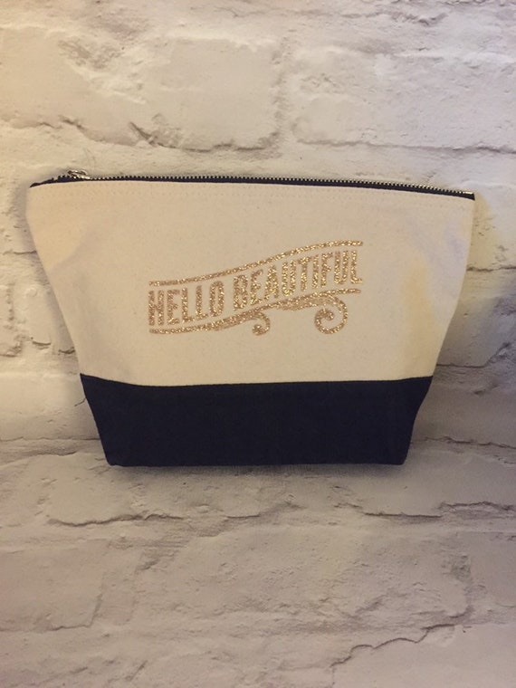 Lustige Make-up-Tasche „Scheint Ein Bisschen übermäßig“ – Leinen, 25x19 Cm, Reißverschluss