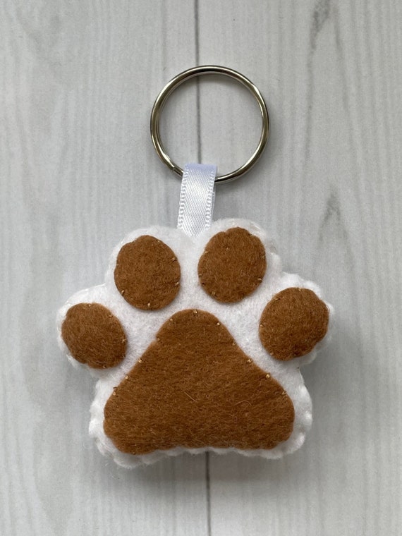 Filzschneider Schlüsselanhänger Hundeknochen – Aus Filz, Rot, Made In Germany, Mit Geschenkverpackung