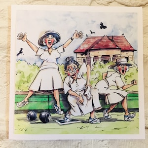Carte de bols pour femmes, carte de voeux de bowling, carte de bols de découpage, bols 3D pour femmes, carte vierge