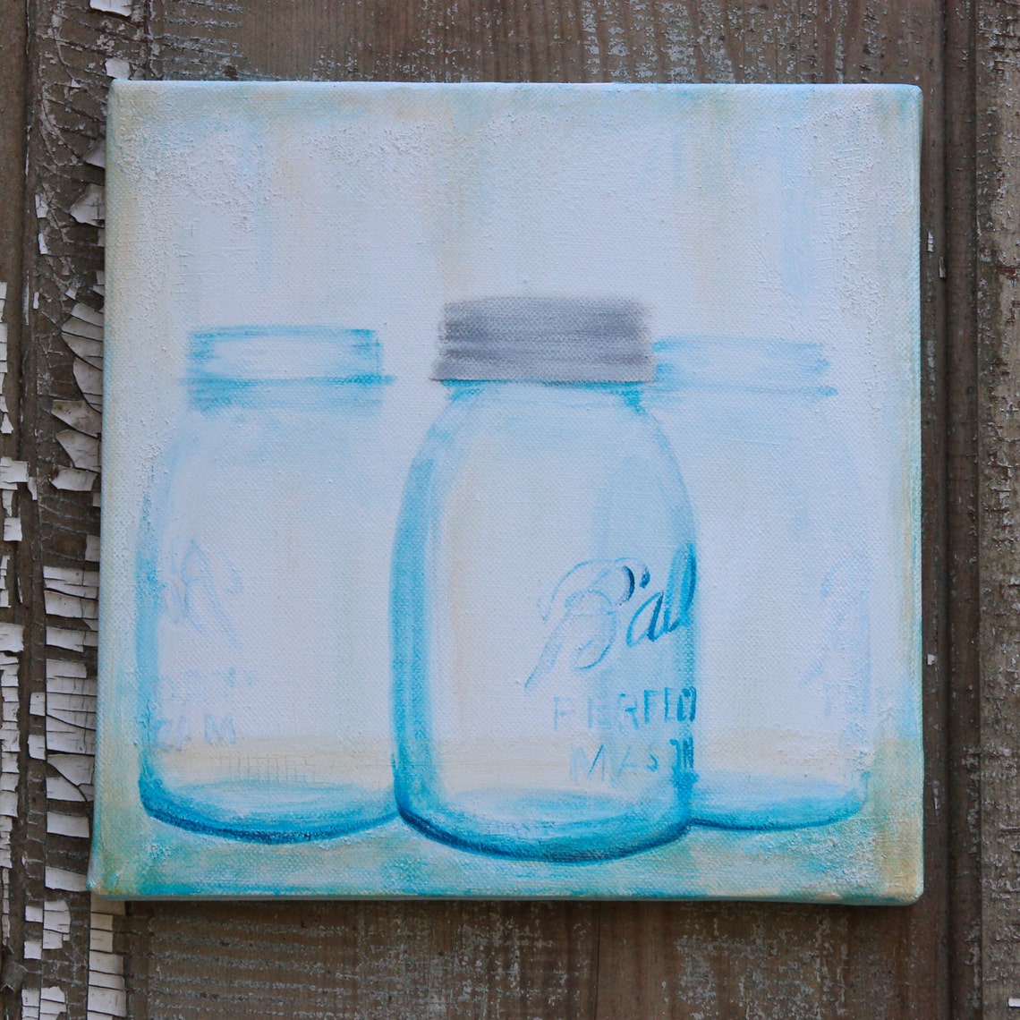Ball Jar Painting 10x10 Ball Jars 2 Giclee Print Mason Jars Square Il 1140xN.923150920 68lm