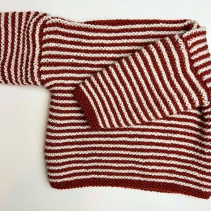 Hand knitted baby/toddler striped sweaters/jumper seven  sizes