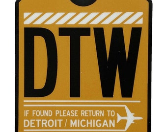 DTW Vinyl Die Cut Sticker