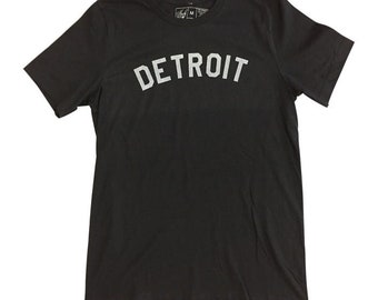 Detroit Black T-Shirt
