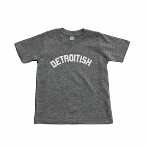 Detroitish Toddler T-Shirt - Grey