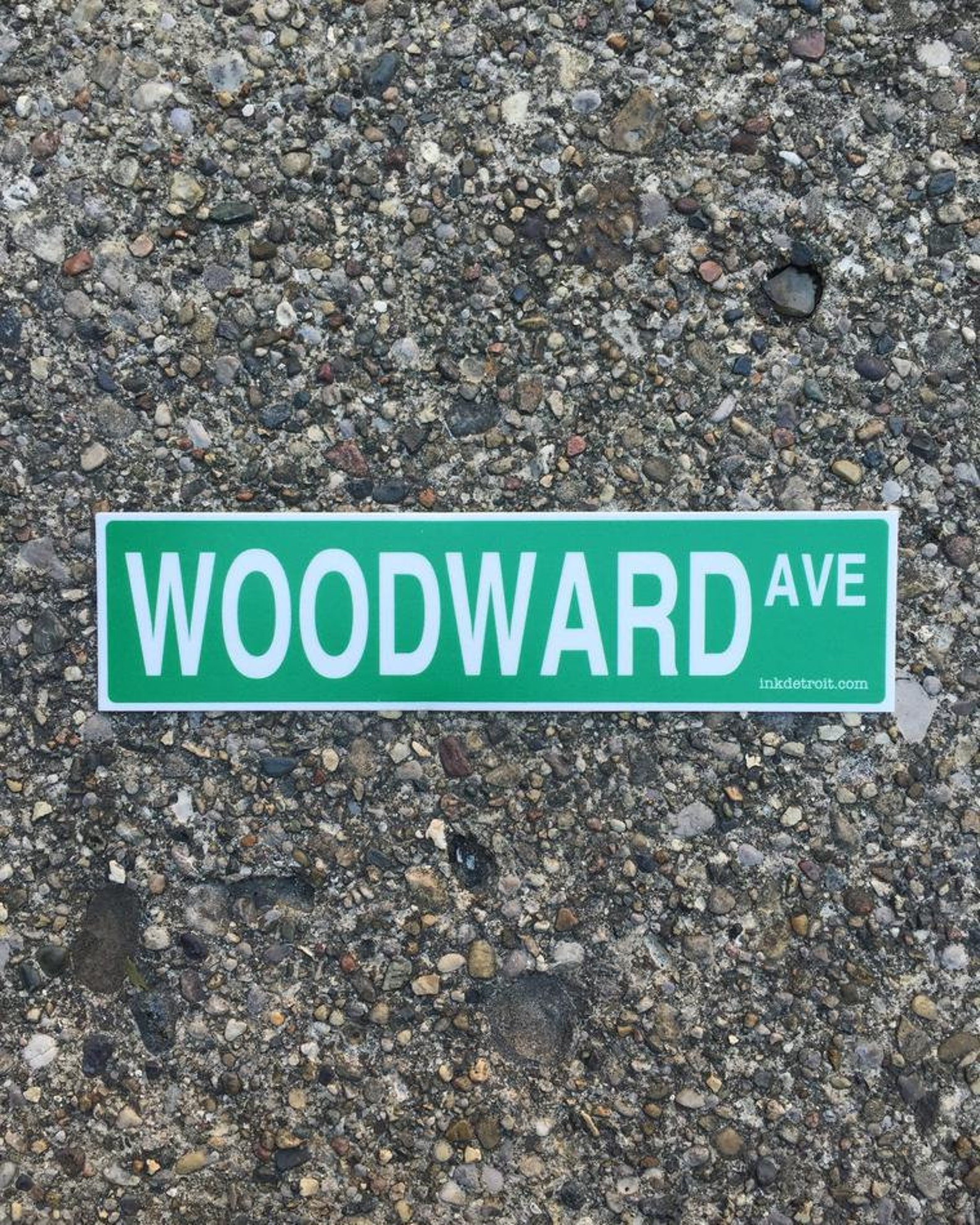 Woodward Ave Sticker Etsy