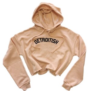 Detroit Hoodie Womens Cropped Black Hooded Sweatshirt. Retro Detroit Rhythm Detroit Techno Crop Hoodie Detroit Michigan Gift for Detroiter Etsy