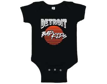 Detroit Bad Kids Onesie