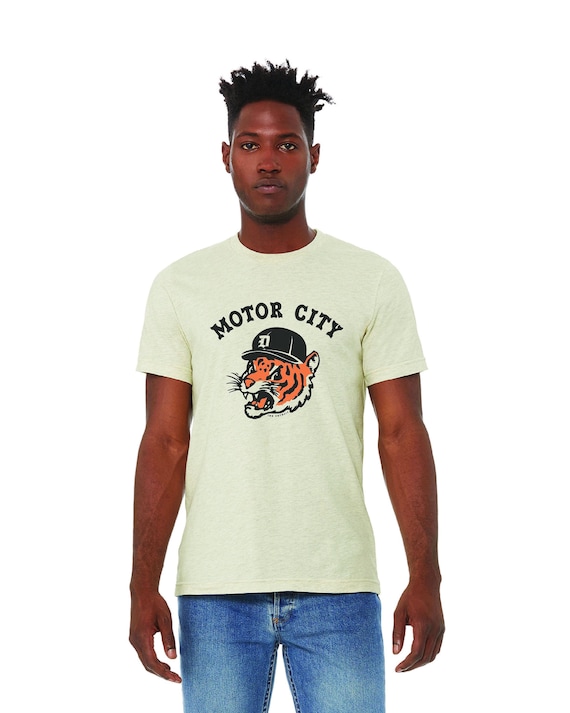 Ink Detroit Motor City Kitty TShirt Etsy