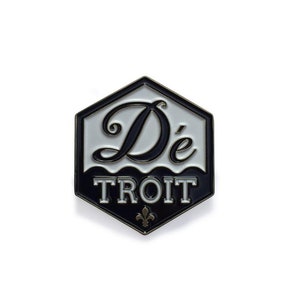Daytwah ( Detroit ) Enamel Pin