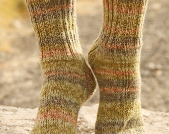 Wollsocken Gr.42/43  Stricksocken Strickstrümpfe