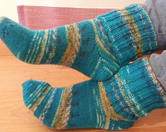 Stricksocken Gr.38/39 Socken Strümpfe Strickstrümpfe