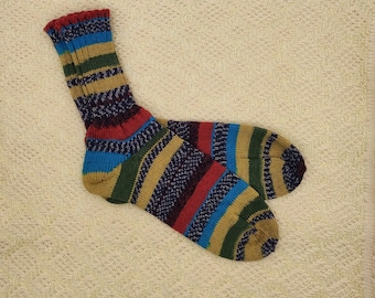 Wollsocken  Gr.40 /41 Stricksocken Schurwollsocken.