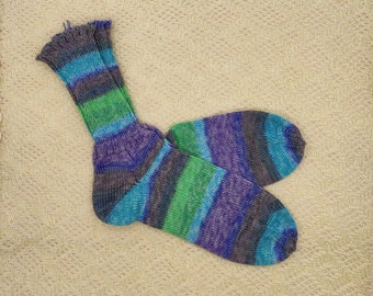 Wollsocken  Gr.40 /41 Stricksocken Schurwollsocken.