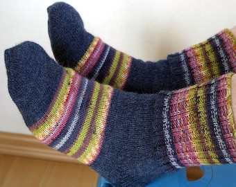 Stricksocken  Gr.38/39.Wollsocken