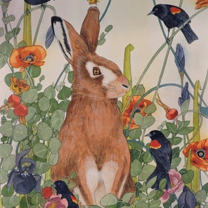The Chorus - limited edition print of original mixed media painting