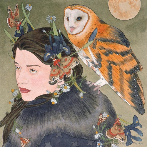 The Dreamers- Limited Edition Print of Original Mixed Media
