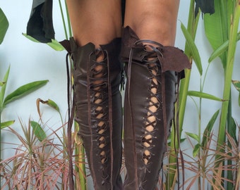 Lace up Boots - Etsy