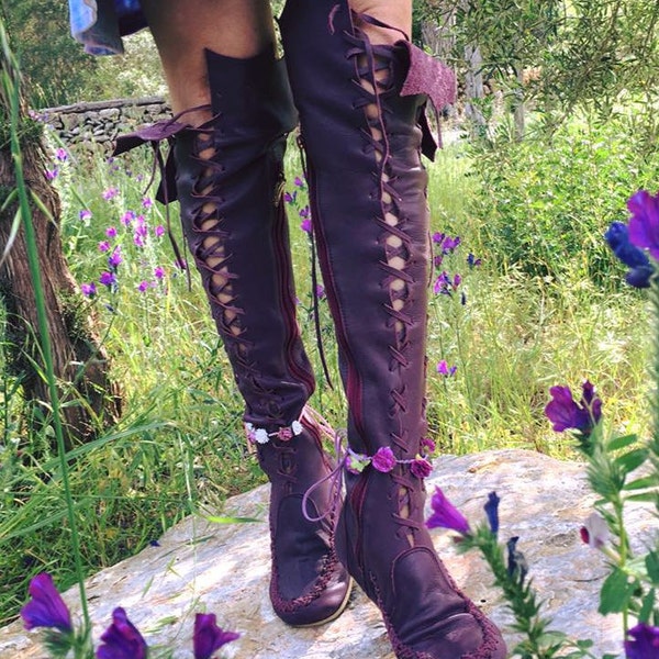 Leather Boots Women - Etsy