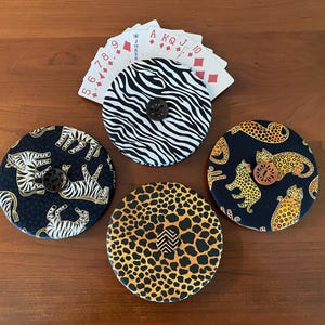 Laurel Burch **Earth Song** PLAYING CARD HOLDER