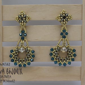 Beading tutorials and patterns Chandelier- beadwork, bead pattern, bead tutorial, bead instruction, beading pattern, beading pattern, beads