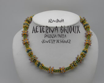 Samouczki i wzory na koraliki Armonia beadwork, wzór koralikowy, samouczek na koraliki, koraliki, instrukcja na koraliki, wzór, samouczek na koraliki