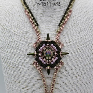 Beading Tutorials and Patterns Revenge, Beadwork, Bead Pattern, Bead ...