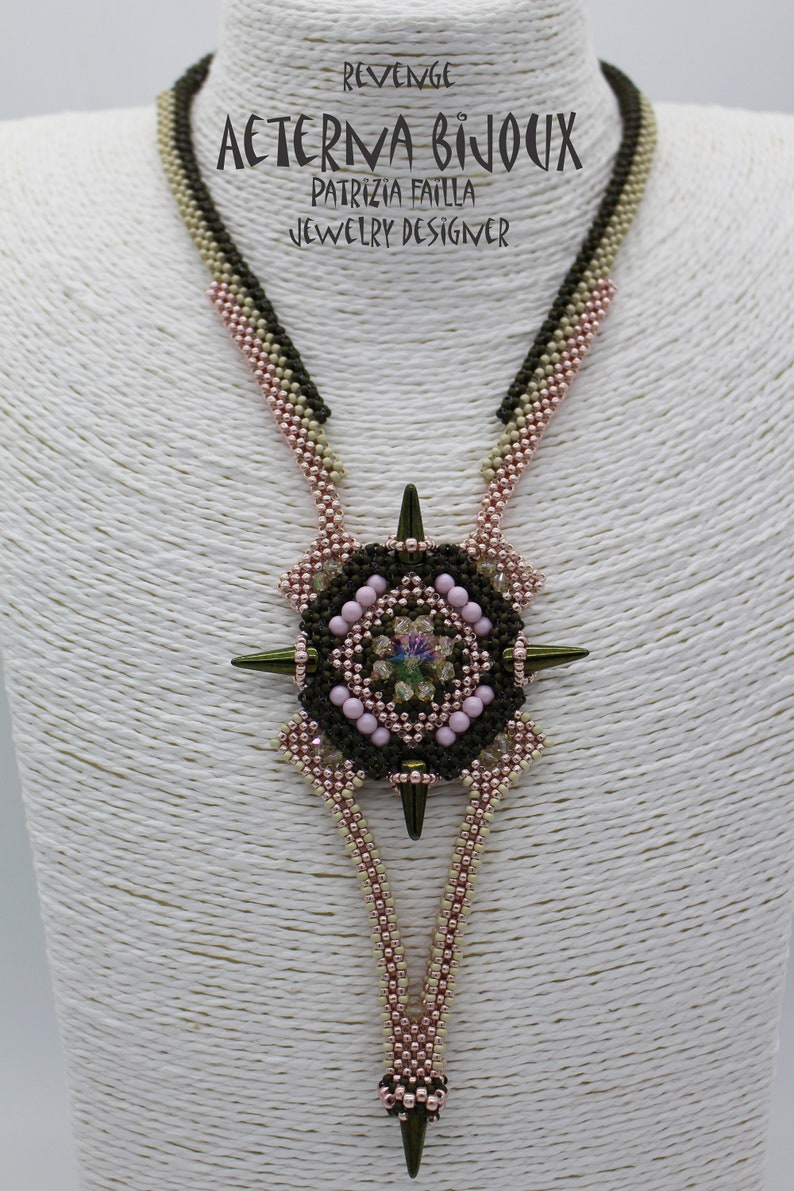 Beading Tutorials and Patterns Revenge, Beadwork, Bead Pattern, Bead ...