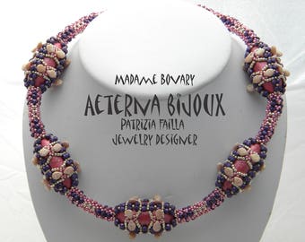 Madame Bovary- Perlenanleitungen und Muster- Perlenarbeiten, Perlenmuster, Perlenweben, Perlenweben, Perlenweben, Perlenweben