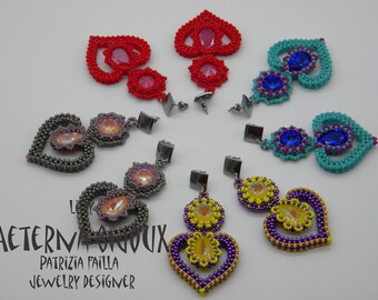 Beading tutorials and patterns Lilly- beadwork, bead pattern, bead tutorial, bead instruction, pattern, beading instructions, tutorial