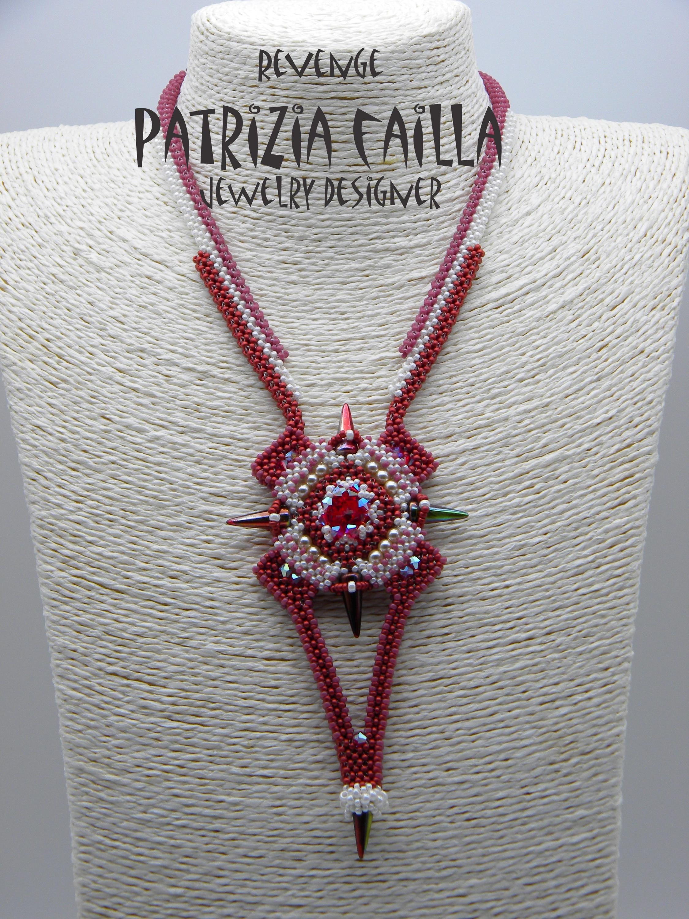 Beading Tutorials and Patterns Revenge, Beadwork, Bead Pattern, Bead ...