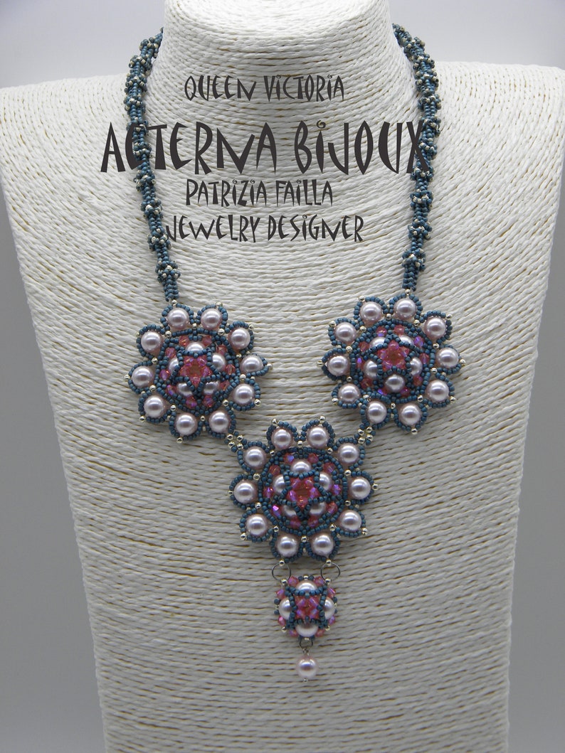 Beading Tutorials and Patterns Queen Victoria Beadwork, Bead Pattern