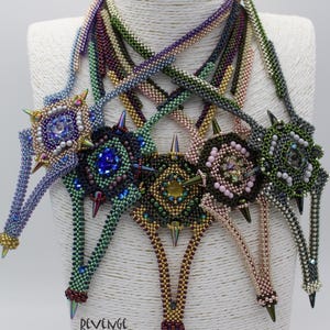 Beading tutorials and patterns Revenge, beadwork, bead pattern, bead tutorial, bead instruction, beadweaving tutorials, beadwoven tutorials