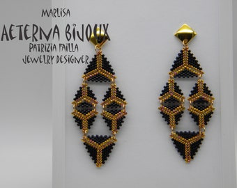 Beading tutorials and patterns Marlisa- beadwork, bead pattern, bead tutorial, bead instruction, beading pattern, beading pattern, beads