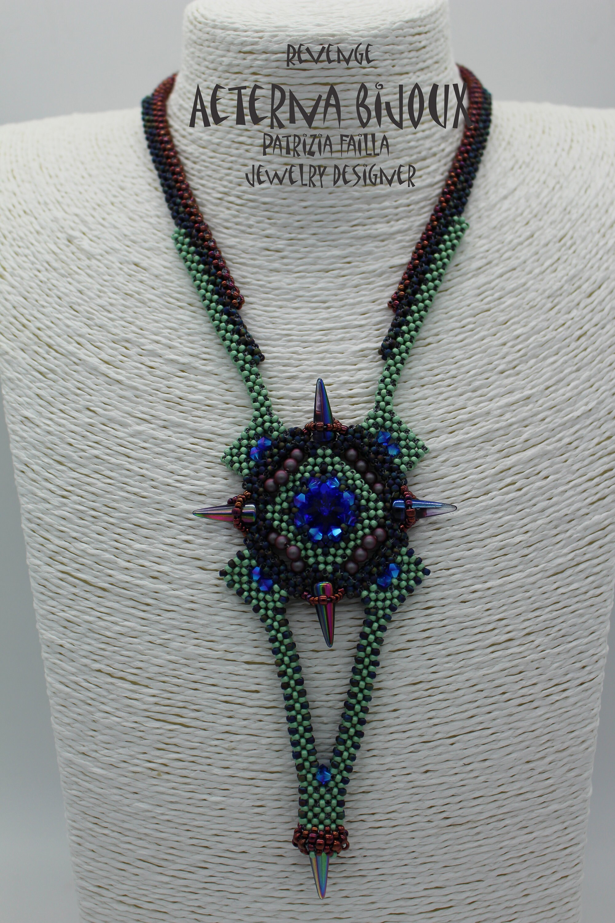 Beading Tutorials and Patterns Revenge, Beadwork, Bead Pattern, Bead ...