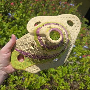 Orchid Pottery Bell Grape-Lime Vibe