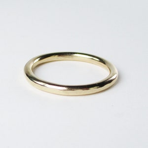 Anillo de oro de 9 quilates con halo, anillo apilable de oro, anillo de bodas de oro, joyería nupcial, oro con sello distintivo, tienda en el Reino Unido