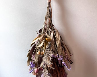 Beautiful dried flower bouquet