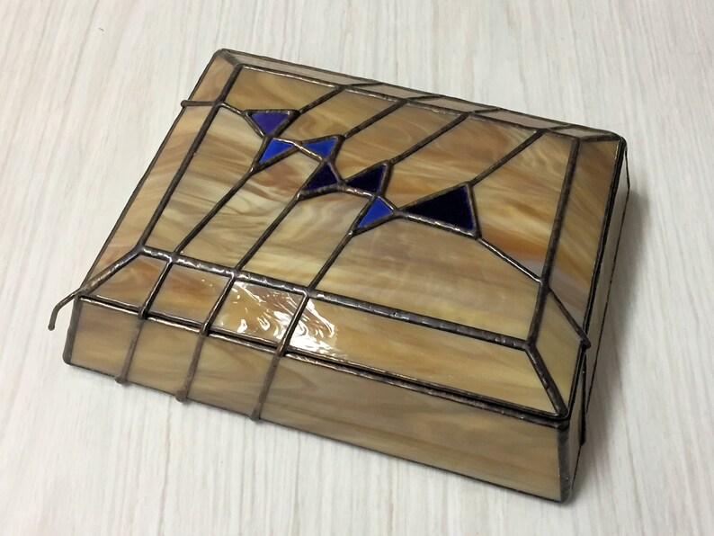 Stained Glass Box 269 Etsy