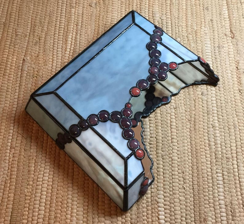 Stained Glass Box 200 Etsy