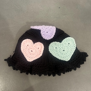Customized Lovely Lady Heart Bucket Hat