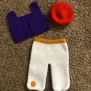 Aladdin Baby Set (vest, trousers, hat)