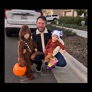 Ahsoka Tano Baby Set (“I Am No Jedi” onsie/hat/mini lightsaber) image 10