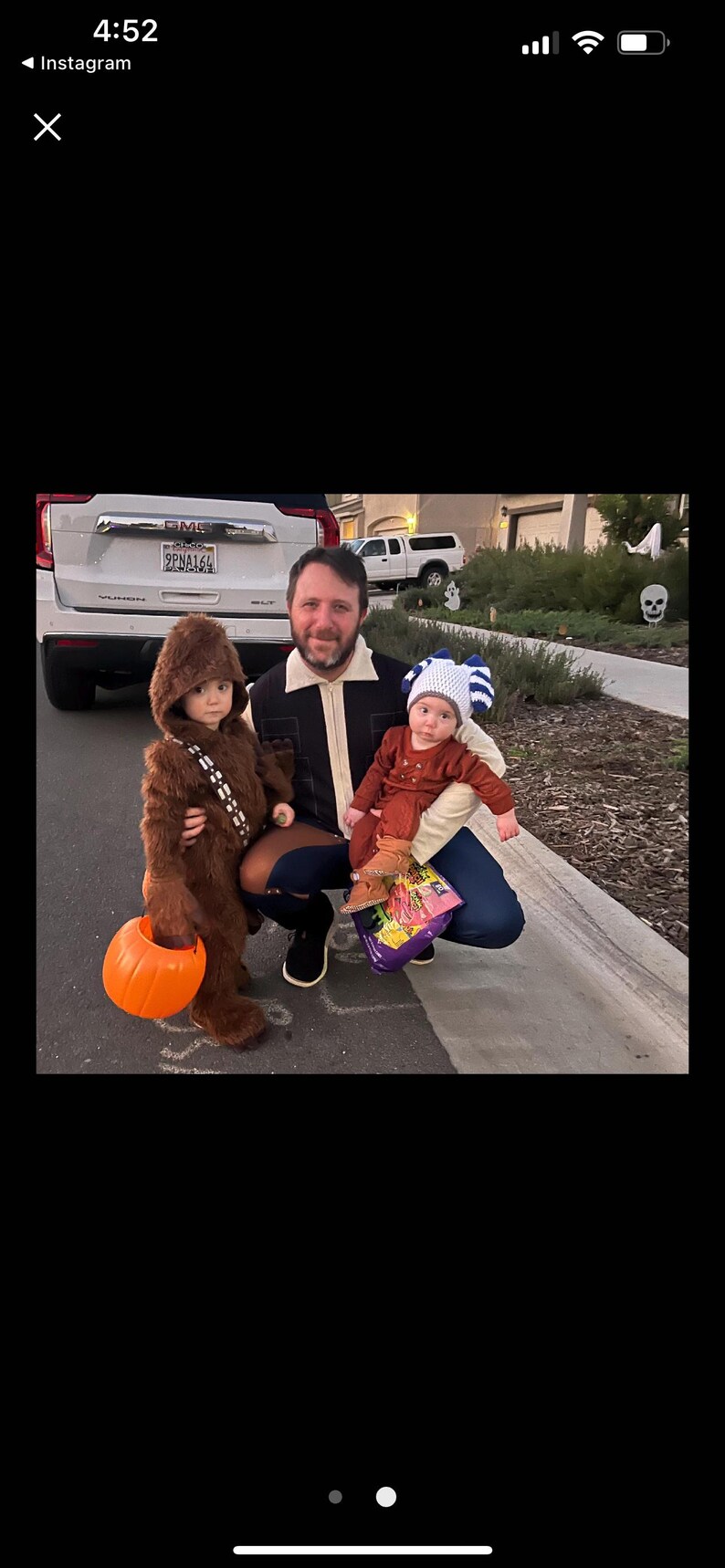 Ahsoka Tano Baby Set (“I Am No Jedi” onsie/hat/mini lightsaber) image 10