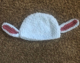 Lamb/Sheep/Bunny/Rabbit Hat in Baby Blue for Toddlers