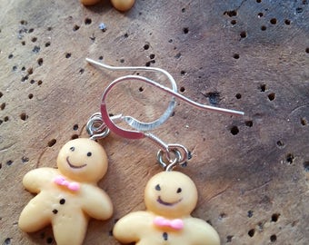 Gingerbread earrings 925