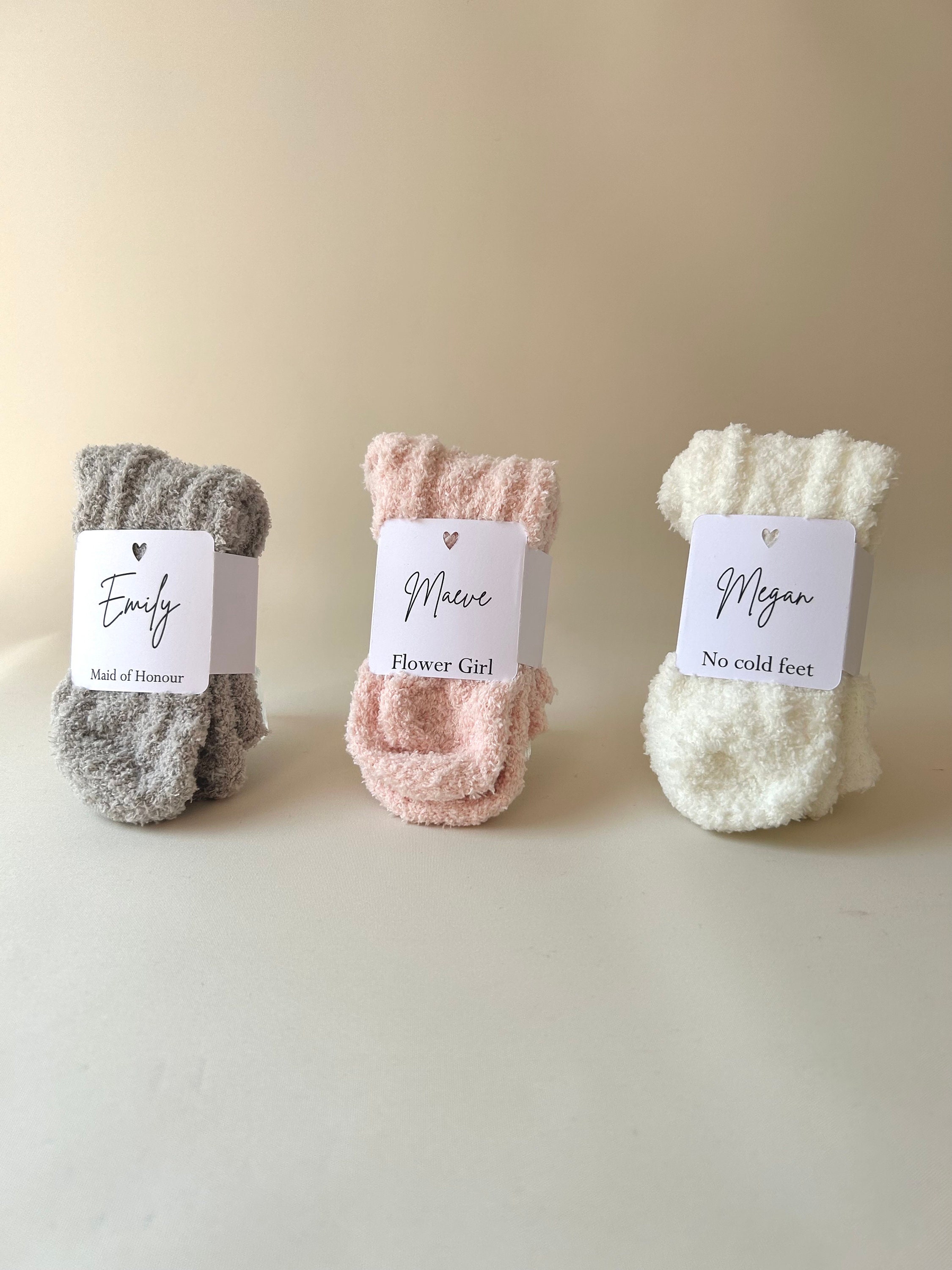 Personalized Fuzzy Socks -  Canada