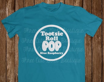 Tootsie Roll Pop Blue Raspberry Candy- DIGITAL DOWNLOAD
